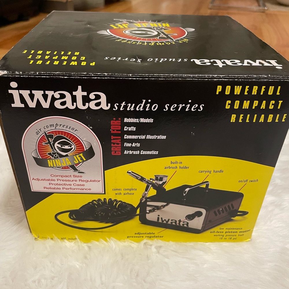 Ninja Jet Air Compressor - Black and Yellow